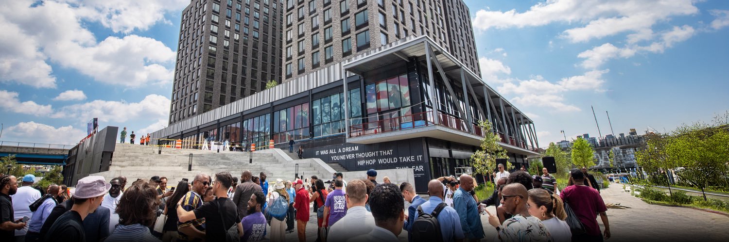 The Hip Hop Museum's banner