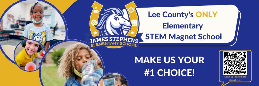 James Stephens Elementary School banner