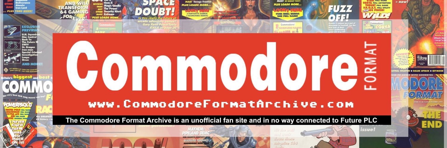 Commodore Format Archive banner