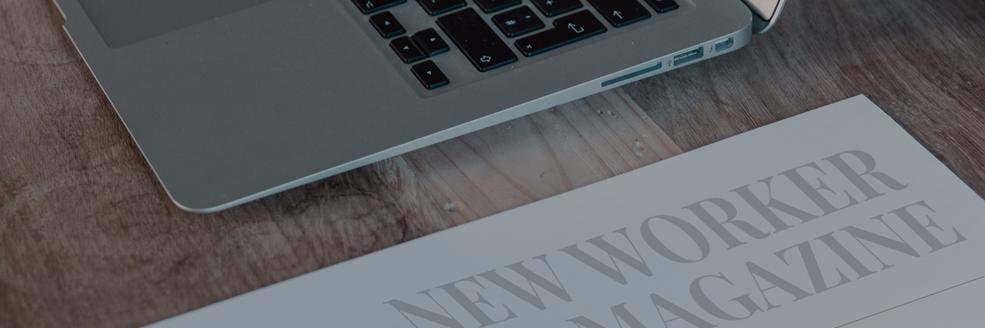 New Worker Magazine banner