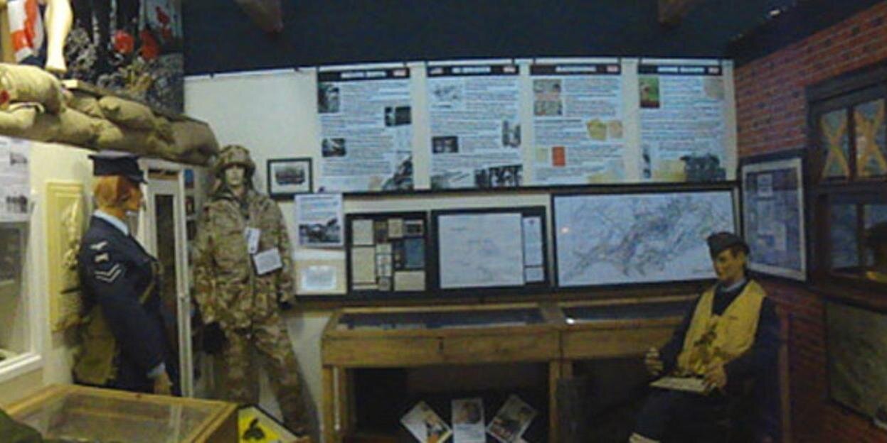 Barry At War Museum banner