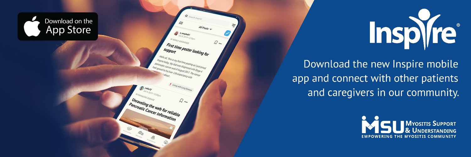 Myositis Support and Understanding (MSU) banner