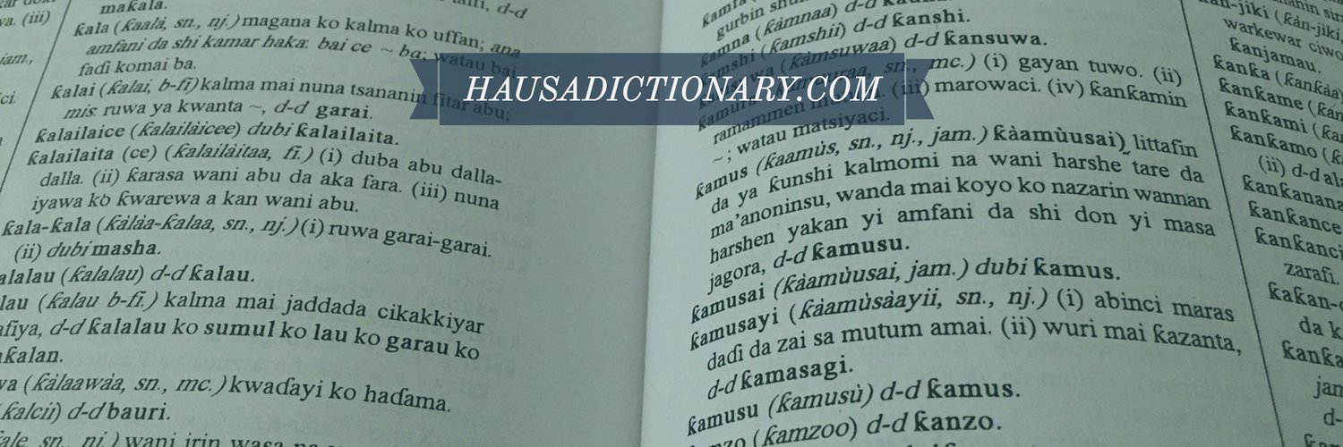 HausaDictionary.com banner