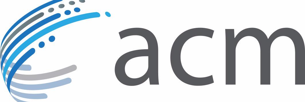 ACM Events banner