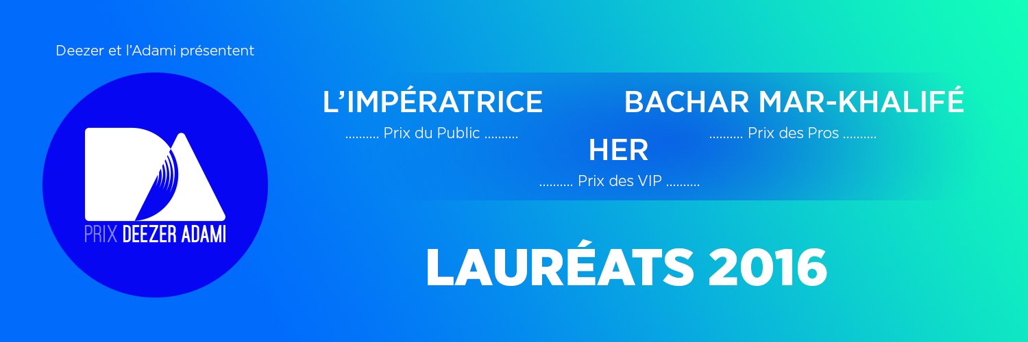 PrixDeezerAdami's profile banner image
