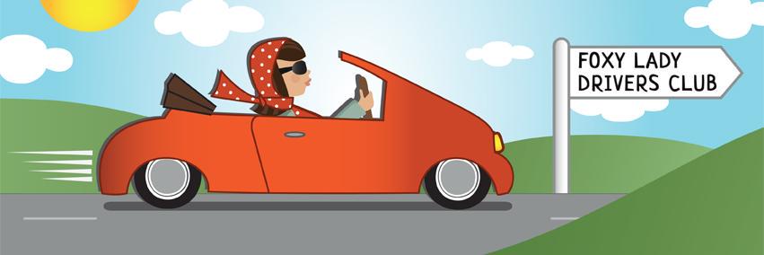 FOXYLadyDriversClub banner