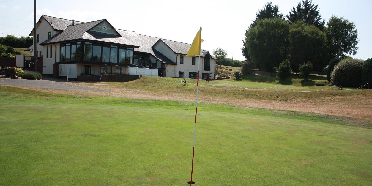 Downes Crediton Golf banner