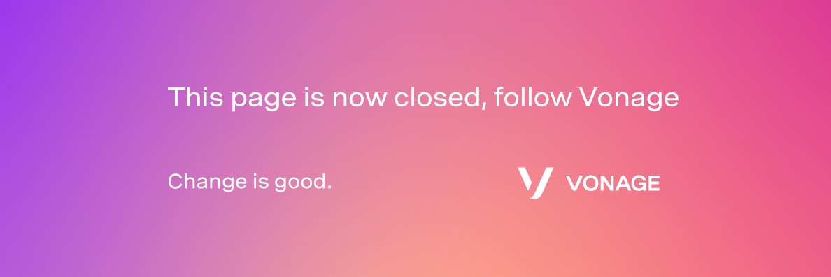 VonageUK's profile banner image