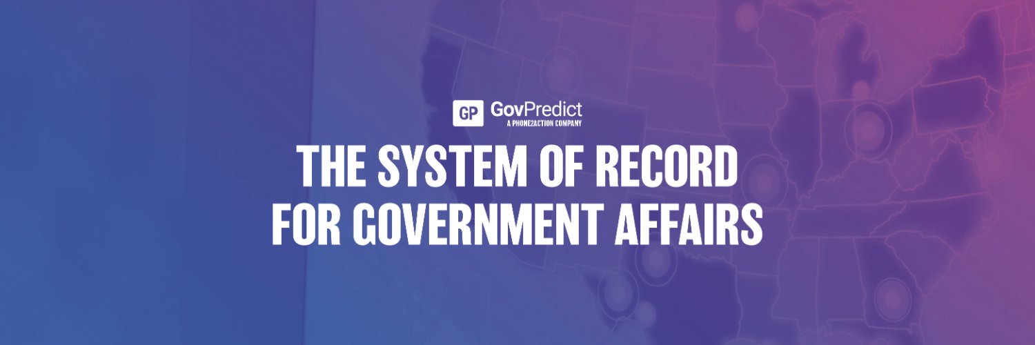 GovPredict's profile banner image
