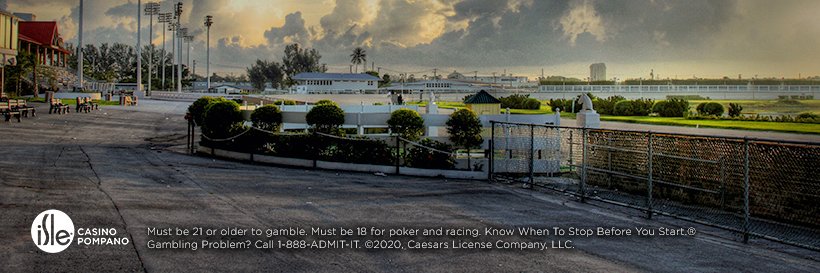 Pompano Park Racing banner