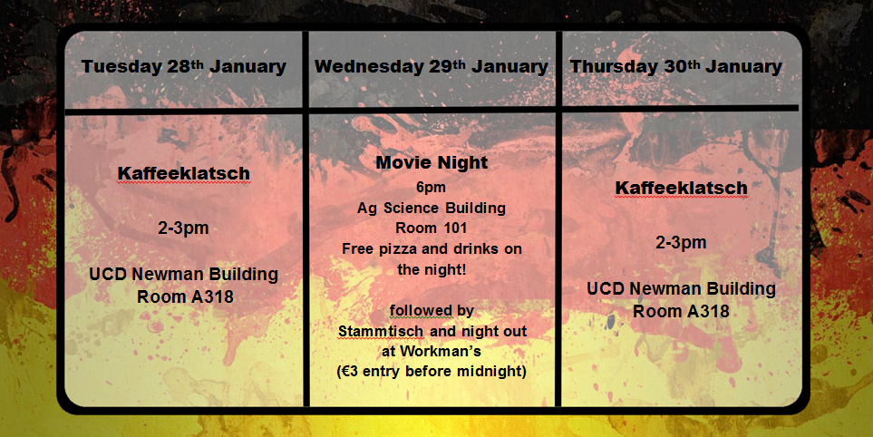 UCDGermanSoc's profile banner image