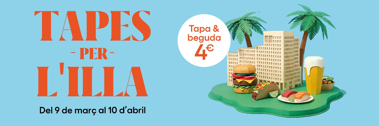 L'illa Diagonal banner