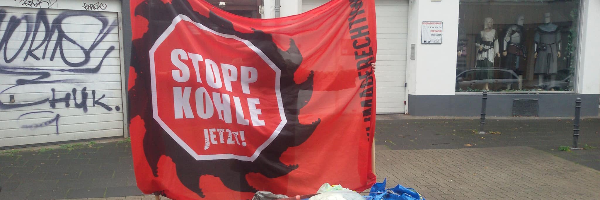 #Hambi bleibt banner