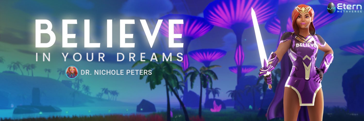 Dr. Nichole “Believe Girl” banner