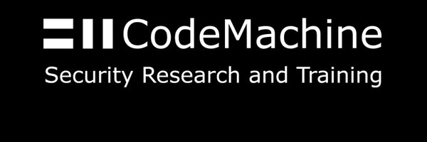 codemachineinc Profile Banner