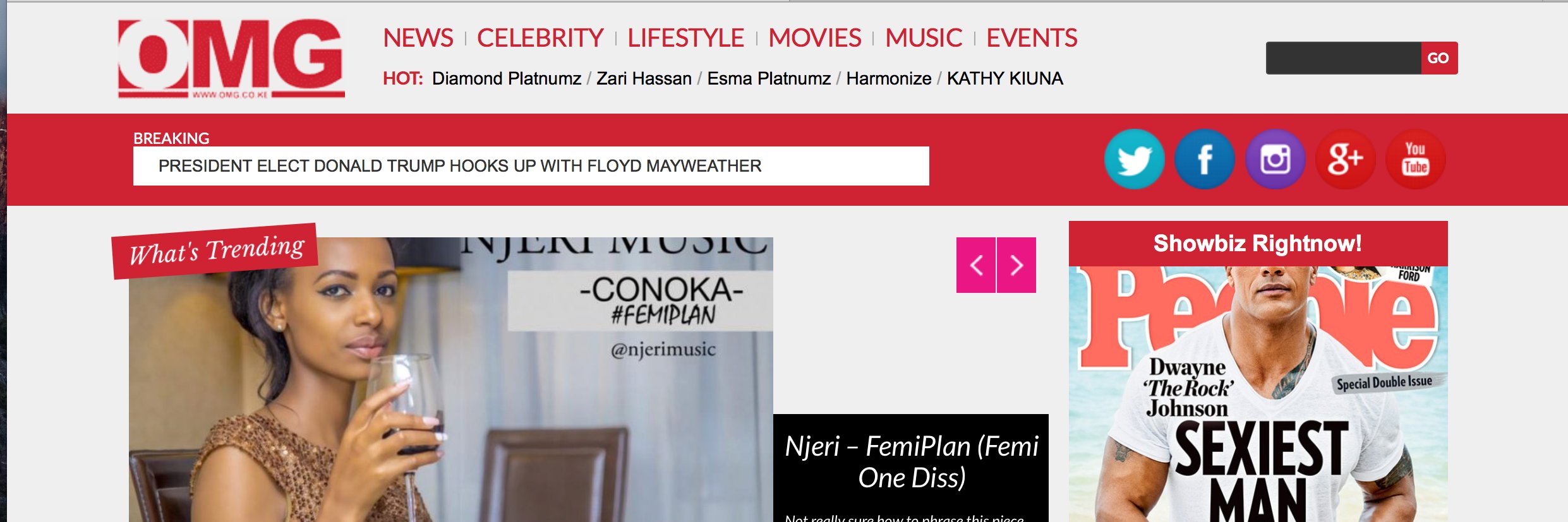 OmgKenya's profile banner image