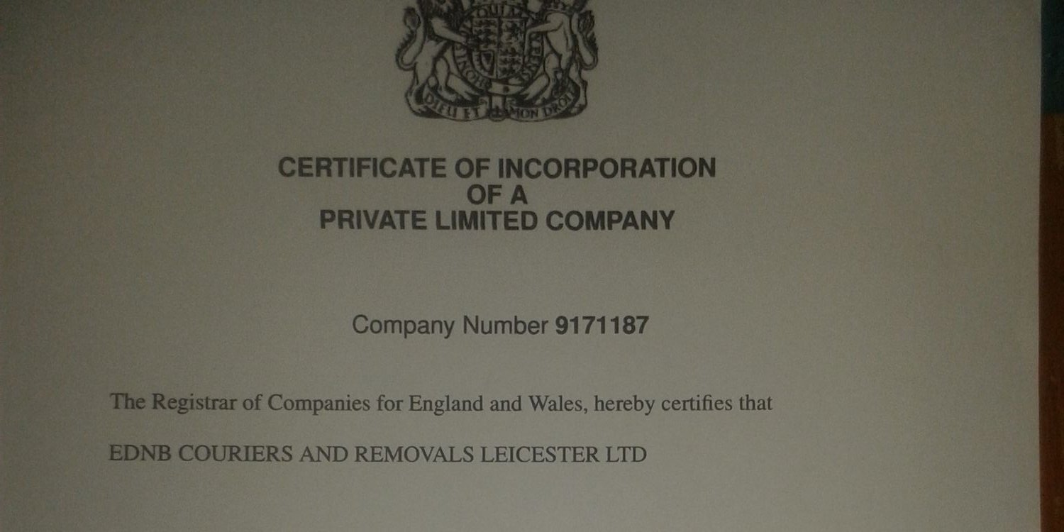 ednb couriers Ltd banner