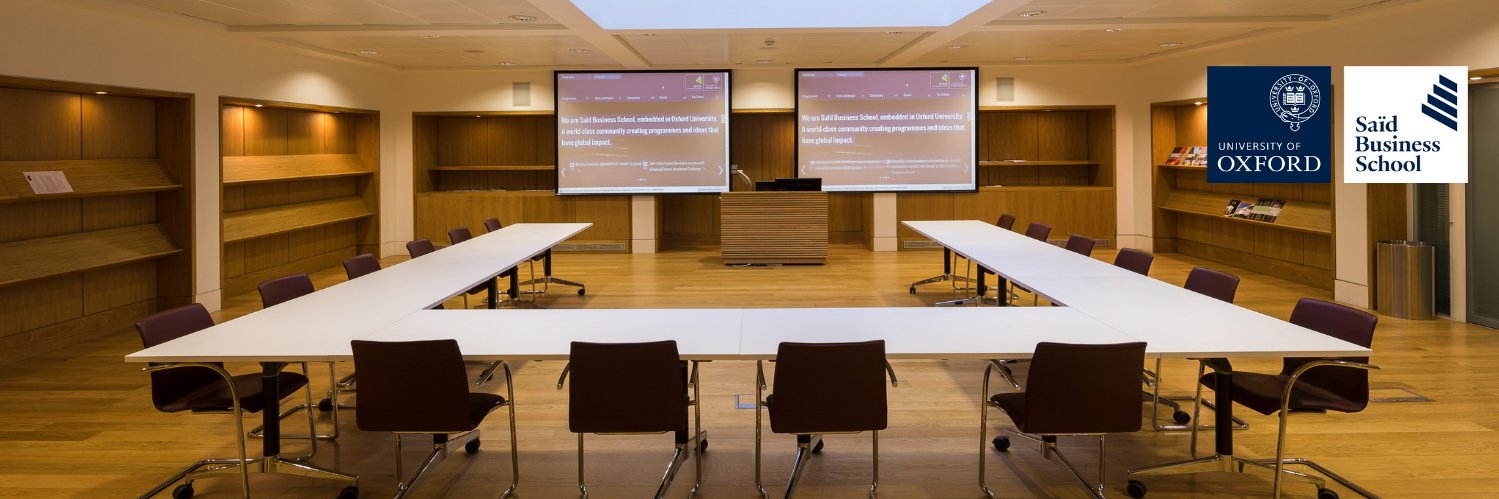 Conference at Saïd banner
