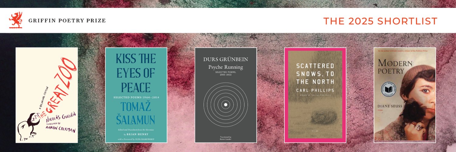 Griffin Poetry Prize's banner