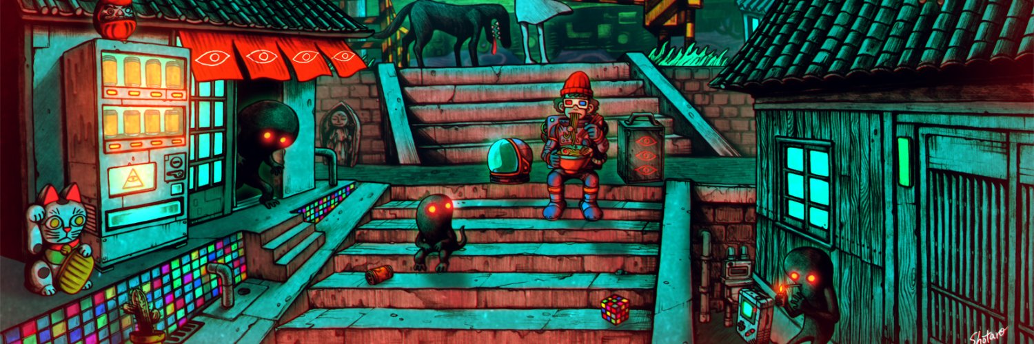 ｳｴﾂｼﾞｼｮｰﾀﾛｰ▲illustrator banner