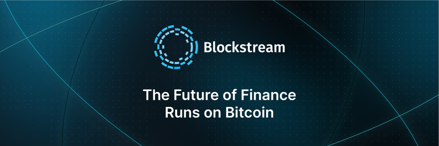 Blockstream's banner