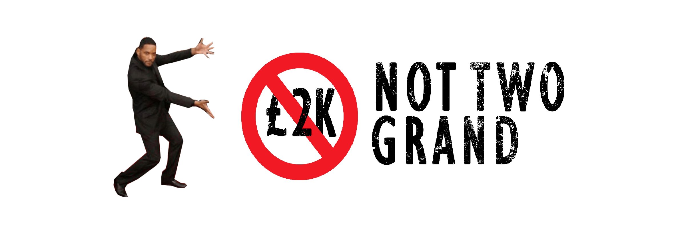 Not £2 Grand banner