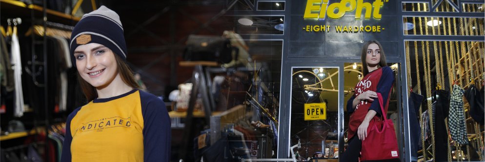 EIGHT Wardrobe banner