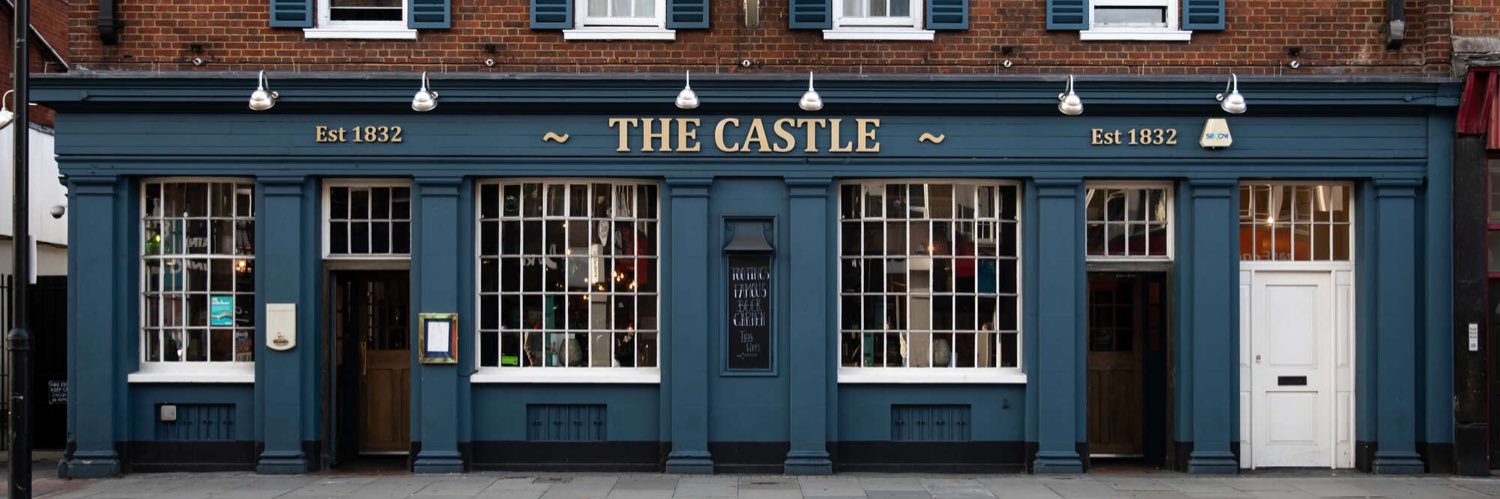 The Castle, Tooting banner