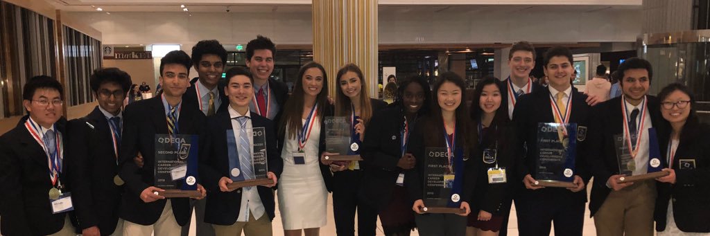 Carmel DECA banner