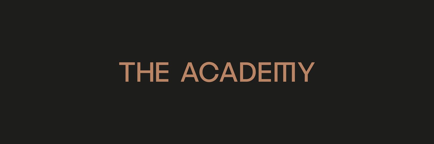 The Academy banner