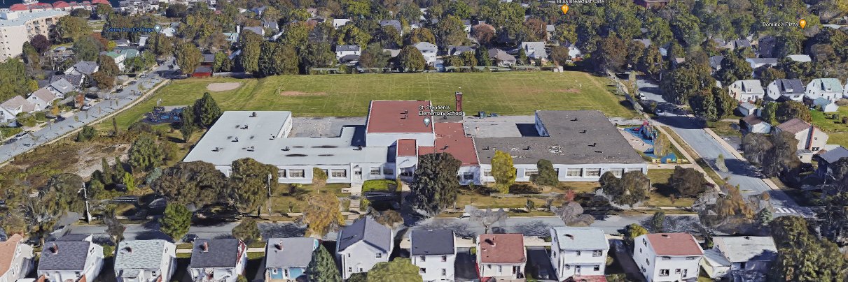 St. Stephen's Elementary School banner