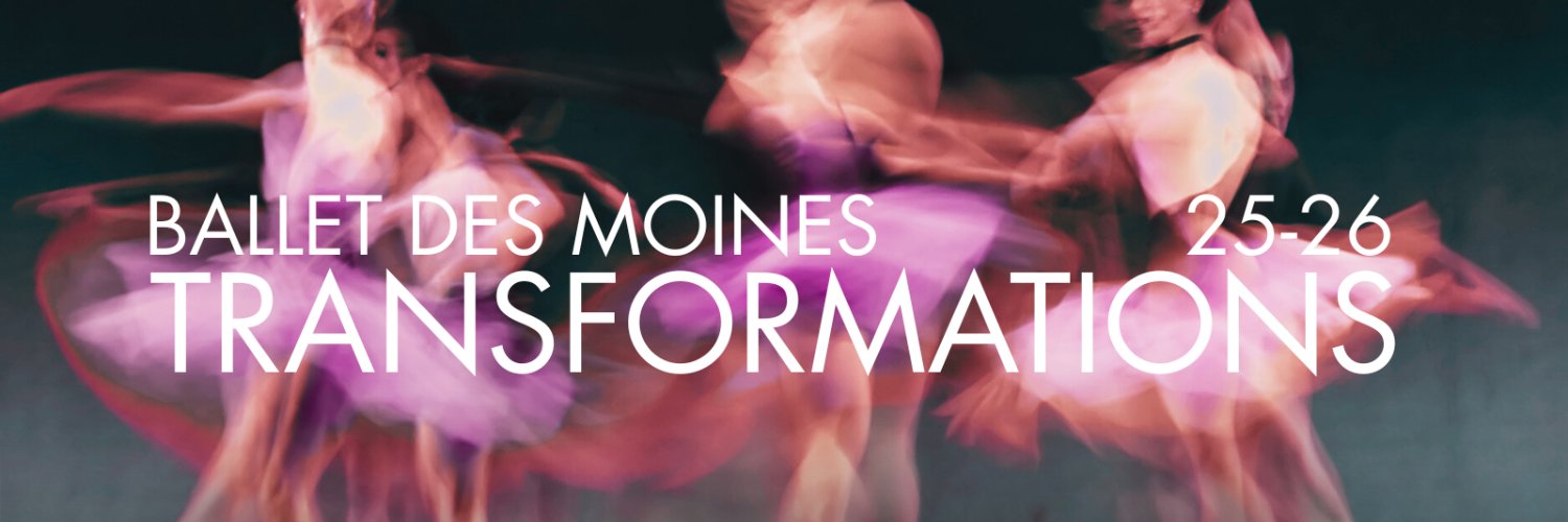 Ballet Des Moines banner