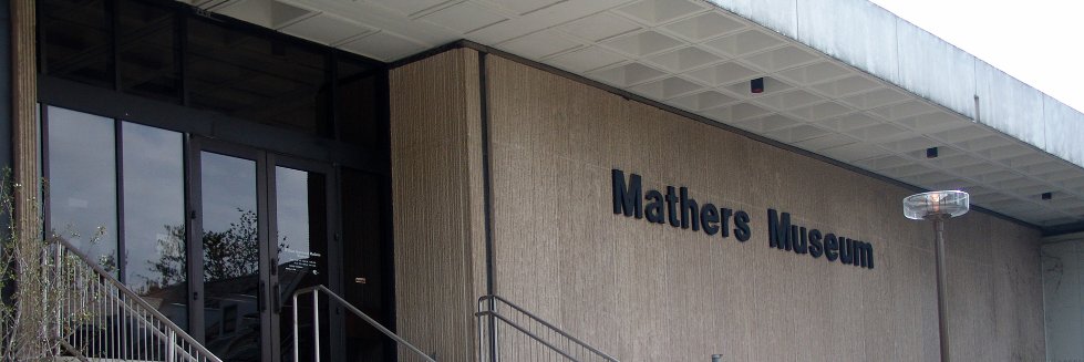 Mathers Museum banner