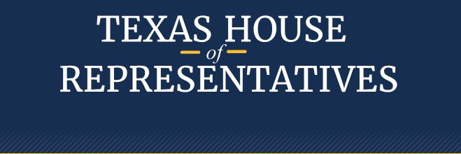 Texas House of Representatives banner
