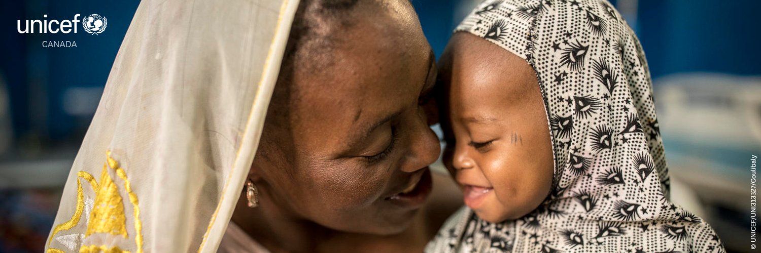 UNICEF Canada's banner