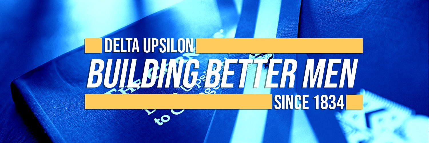 Delta Upsilon banner