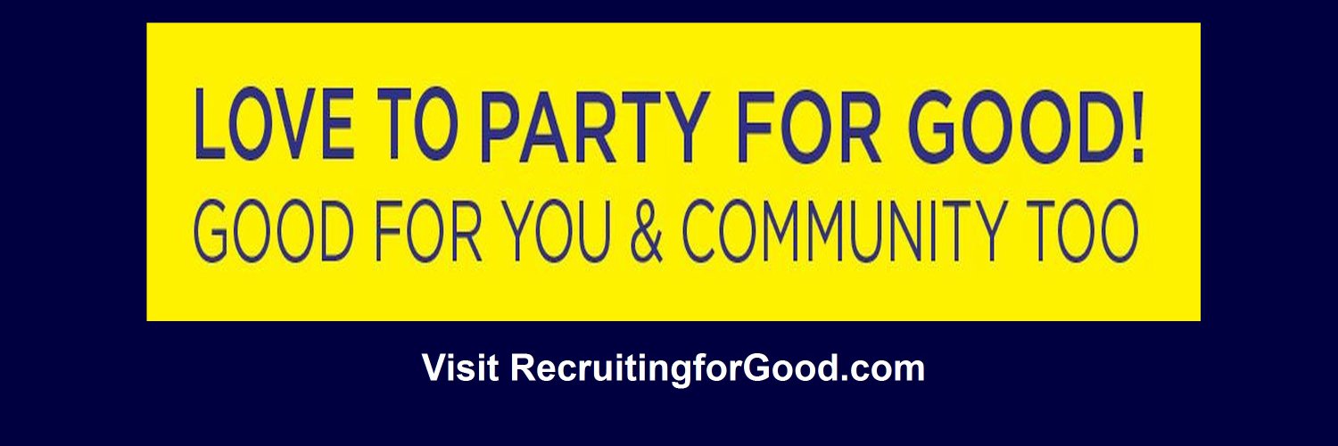 wePartyforGood's profile banner image
