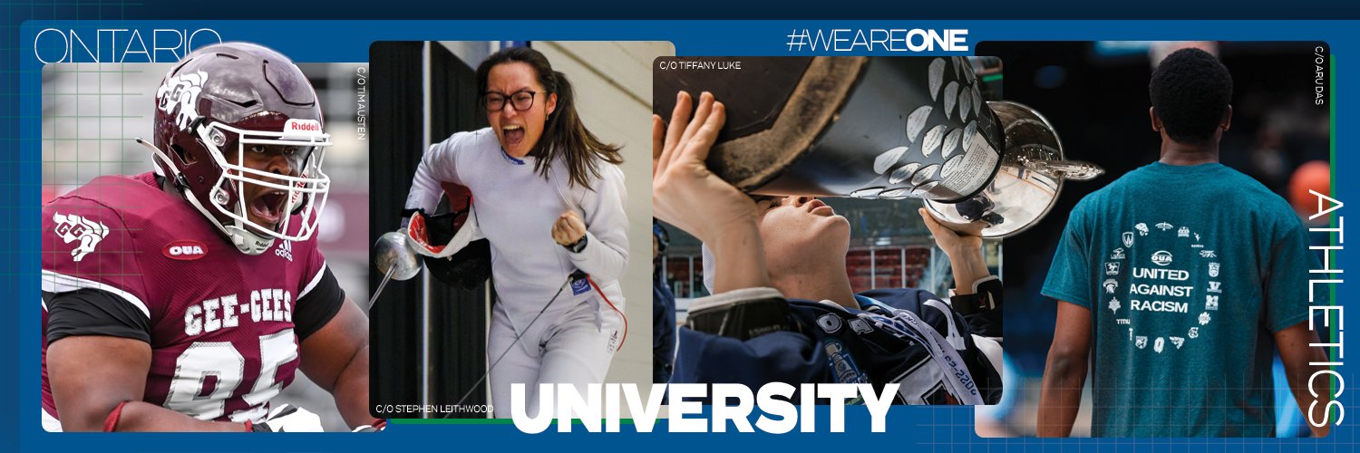 Ontario University Athletics banner