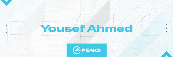 PEAKS Yousef Ahmed Profile Banner