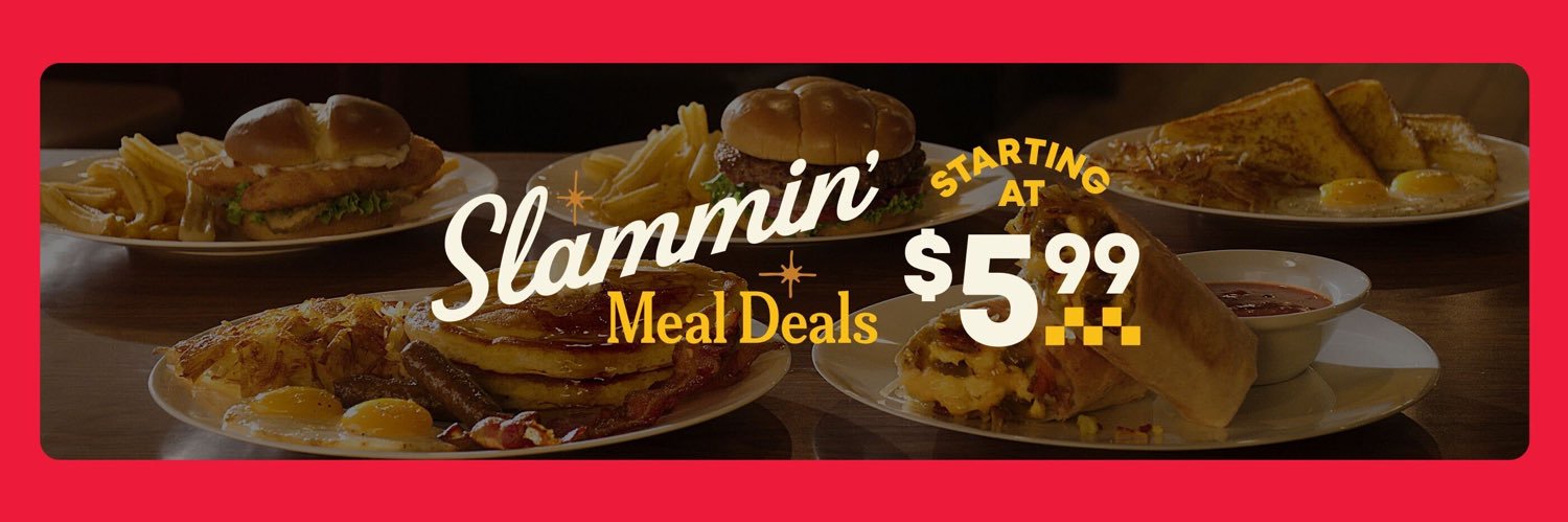 Denny’s banner
