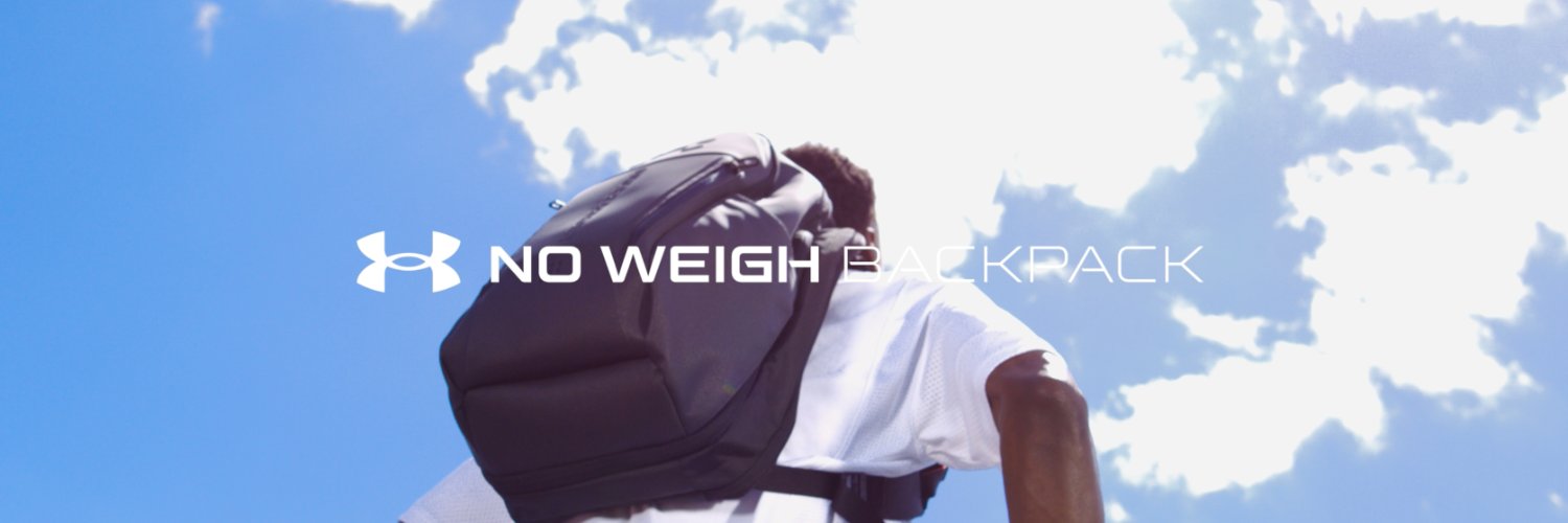 Under Armour's banner