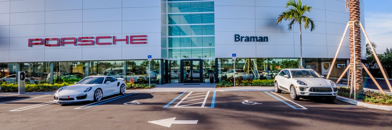 Porsche West Palm Beach banner