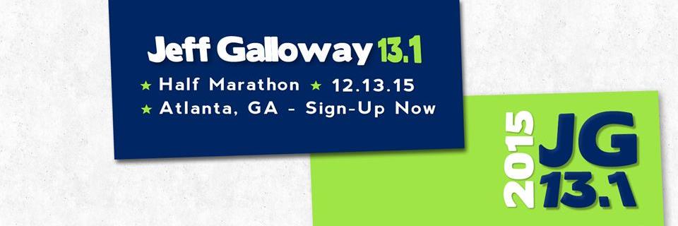 Jeff Galloway 13.1 banner
