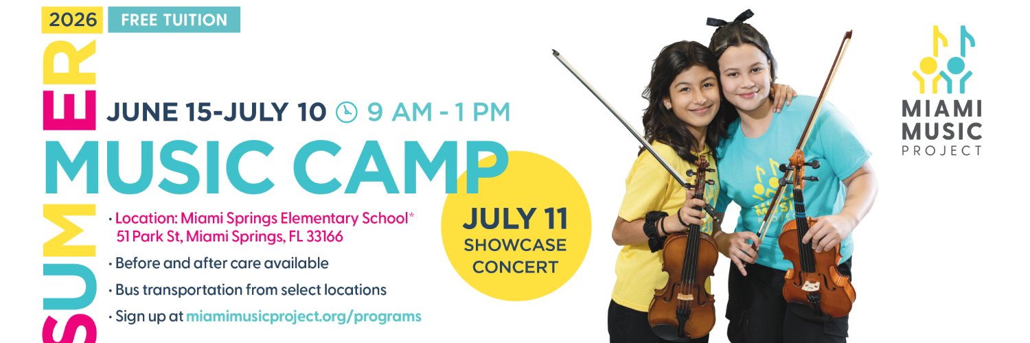 Miami Music Project banner