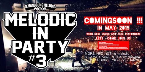 MELODIC IN PARTY #3 banner