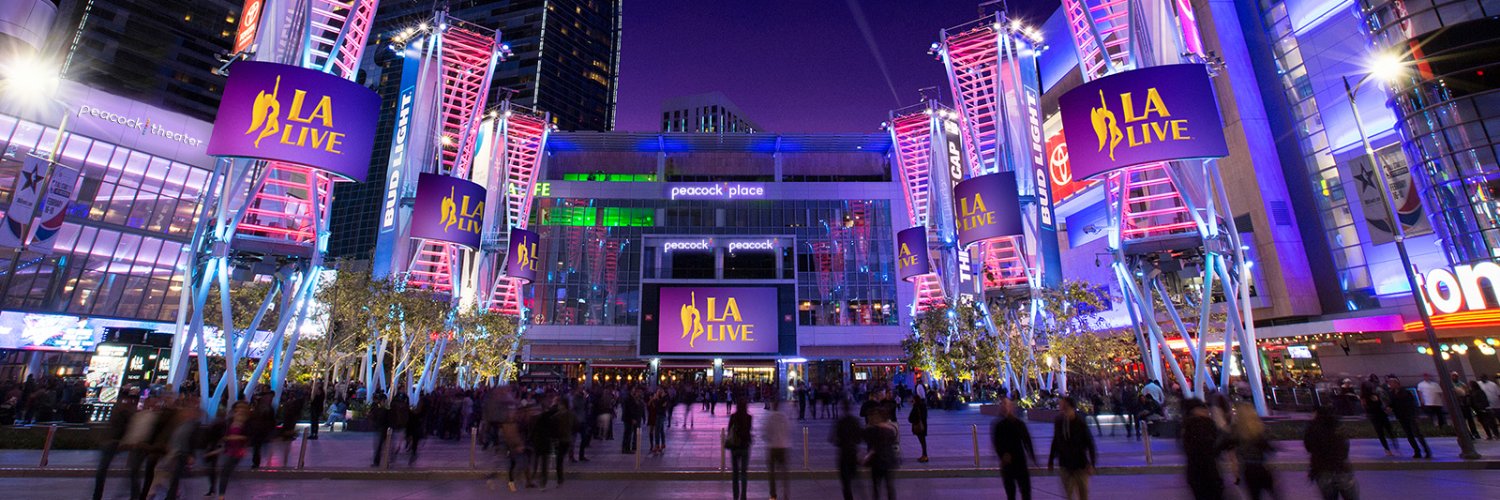 L.A. LIVE's banner