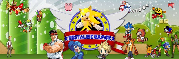 Nostalgic Gamer Profile Banner