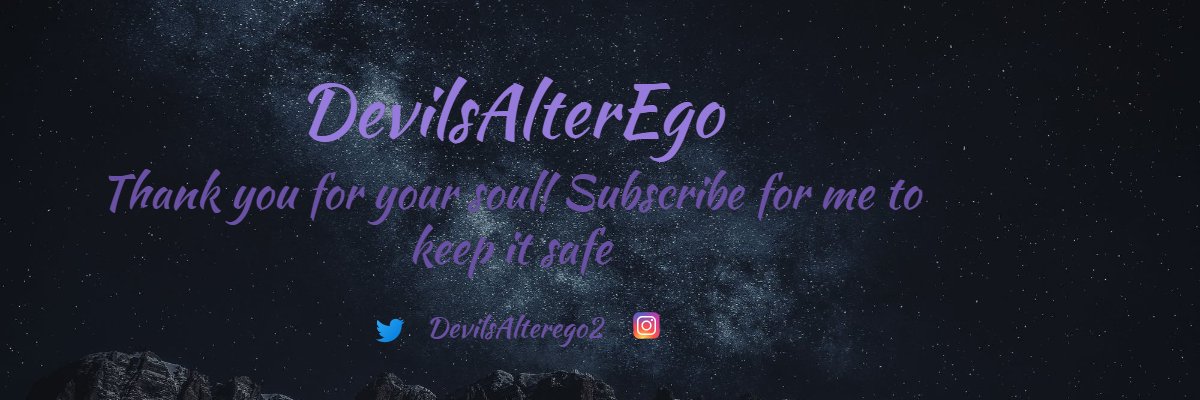 DevilsAlterego2's profile banner image