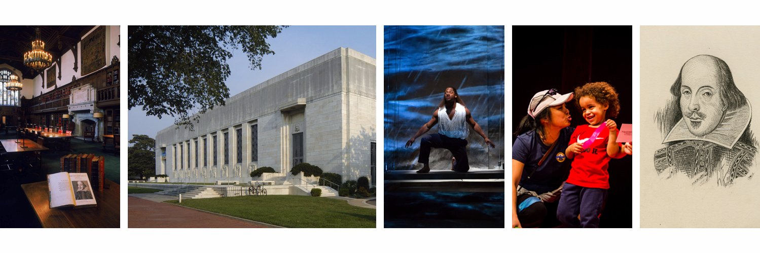 Folger Shakespeare Library banner