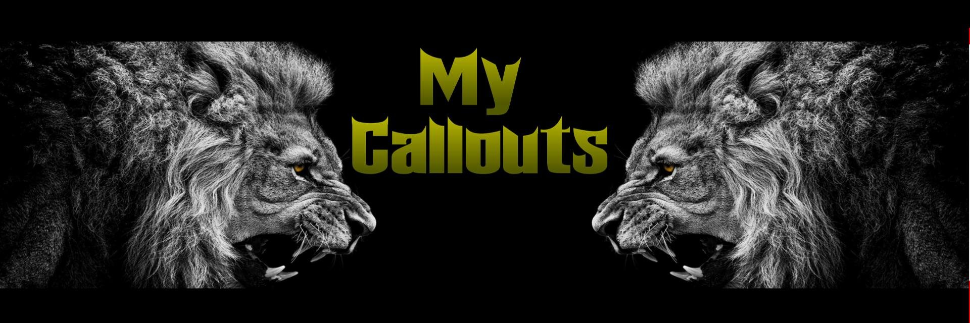 My Callouts banner